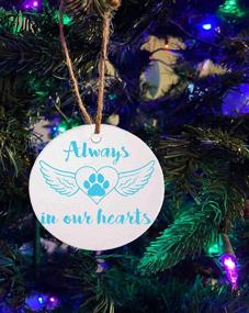 img 1 attached to Sundeau Dog Memorial Gifts Ornament: A Heartfelt Remembrance for Your Beloved Pet