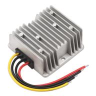 🔌 drok 120w 10a 36v 48v to 12v voltage reducer - waterproof step down converter for club car, golf cart, solar panel diy - buck regulator volt transformer with 24-60v input logo