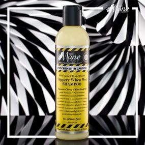 img 1 attached to 💁 The Mane Choice Proceed With Caution Killer Curls & Brutal Bounce Shampoo and Conditioner Set - 8 oz/237 ml