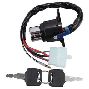 img 4 attached to 🔑 Optimized Ignition Key Switch 35100-413-007 | Honda CB400A, CB400T, CM400A, CM400C, CM400E, CM400T, CB450T, CM450A, CM450C, CM450E | 1978-1983