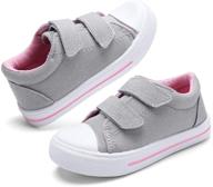 nerteo canvas sneakers for toddler boys and girls - kids shoes logo