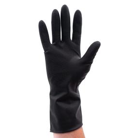 img 3 attached to 🧤 Colortrak 20 Count Reusable Powder Free Latex Gloves: Lightweight, Multi-Use, Textured & Stain-Hiding for Medium-Sized Hands