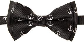 img 1 attached to 🎀 Retreez Classic Pattern Microfiber Pre Tied Boys' bow ties and Accessories