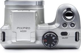img 2 attached to Kodak PIXPRO Astro Zoom AZ251-SL 16MP Digital Camera: Maximum Optical Zoom and Crystal-Clear LCD Screen in Silver