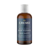 🧔 cremo palo santo reserve collection beard wash & softener, 6 ounce - moisturizing and styling solution for beard itch relief and maintenance of all beard lengths logo