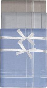 img 3 attached to Cotton Handkerchiefs Assorted Zenssia Pattern Men's Accessories