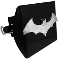 электропластинка черная задняя прицепная вилка batman из пластика логотип