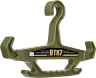 🎽 btk7 green plate carrier hanger - enhanced detachable heavy duty option logo