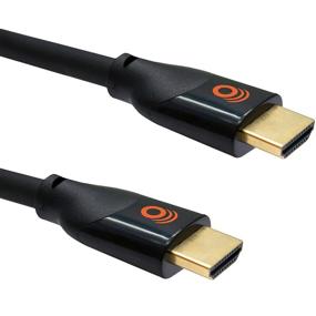 img 4 attached to Enhance Your Gaming Experience with ECHOGEAR Short 2ft 4k HDMI Cable - HDR, 4K, and 120fps Support for PS5, Xbox Series X, and More - High Bandwidth & Gold Plated Connections Included".