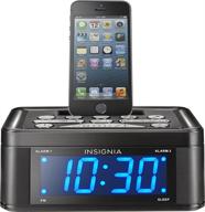 insignia ns cllt01 digital dual alarm clock logo