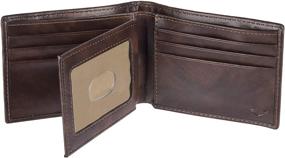 img 1 attached to 📎 Dockers Blocking Capacity Leather Bifold: The Ultimate Men's Wallet for Secure Cards and Cash Storage