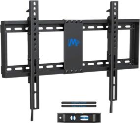 img 4 attached to 📺 Mounting Dream TV Wall Mount Bracket for 37-70 inch TVs – Leveling Design, Fixed Mount with Max VESA 600x400mm Weight Capacity up to 132 LBS – Low Profile TV Wall Mounts, Suitable for 16", 18", 24" Wood Studs