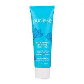 img 4 attached to Purlisse Blue Lotus Balancing Moisturizer: Clean & Cruelty-Free, Paraben & Sulfate-Free, Anti-Ageing Formula with White Tea to Soothe Skin, Hydrating Vitamin E, 1.7oz