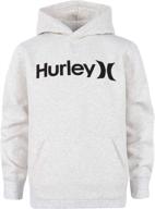 hurley 👕 boys' exclusive pullover hoodie logo