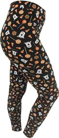 img 3 attached to 👩 Charming Mommy and Me Halloween Print Leggings: Uniquely Designed for Babies and Parents