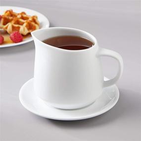 img 3 attached to Versatile and Stylish Corelle Coordinates Sauce Pitcher Saucer - Perfect for Serving and Entertaining