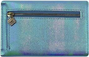 img 1 attached to 🌈 Holographic Iridescent Envelop Handbags & Wallets by RARITYUS: A Shimmering Fashion Must-Have