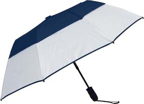 img 1 attached to Haas Jordan Metropolis Umbrella Navy White