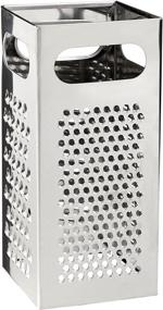 img 1 attached to 🔪 Browne 9-Inch by 4-Inch Stainless Steel Square Grater