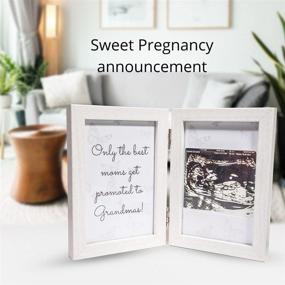 img 2 attached to 👵 Cherish Your Journey as a First-Time Grandma with Our Promotion Announcement Sonogram Photo Frame - A Heartwarming Grandparents Gift