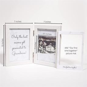 img 3 attached to 👵 Cherish Your Journey as a First-Time Grandma with Our Promotion Announcement Sonogram Photo Frame - A Heartwarming Grandparents Gift