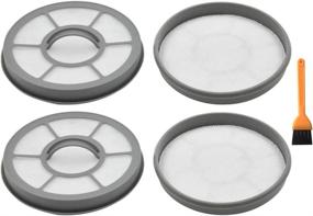 img 4 attached to 🧹 4-Pack EZ SPARES Replacement Filters for Eureka AirSpeed Upright Vacuums, Compatible with Models AS3001A, AS3008A, AS3011A, AS3030A. Motor Filter 68657 Designed for Brushroll Clean, SuctionSea. Replaces Part Number 091541