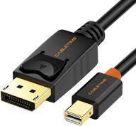 кабель displayport cabletime с поддержкой thunderbolt для совместимых компьютерных аксессуаров и периферийных устройств. логотип