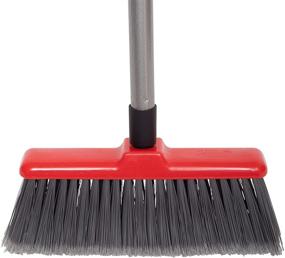 img 2 attached to 🧹 Enhanced Fuller Brush Fiesta Red Kitchen Broom - Robust Floor Sweeper with Extendable Steel Handle &amp; Fine Long Bristles - Efficient Dust Sweeping for Home/Kitchen &amp; Warehouse Floors