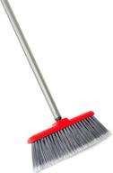🧹 enhanced fuller brush fiesta red kitchen broom - robust floor sweeper with extendable steel handle &amp; fine long bristles - efficient dust sweeping for home/kitchen &amp; warehouse floors logo