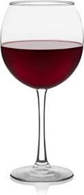 img 4 attached to 🍷 Enhance Your Wine Experience with Libbey Vina Red Wine Glasses - Set of 6