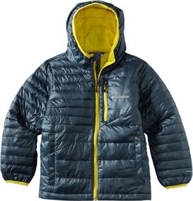 img 1 attached to 🧥 Куртка Columbia Big Boys' Da Chutes Puffer — Тепло и стиль для активных мальчиков