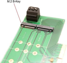 img 2 attached to 💾 Конвертер с 2 портами M.2 B-Key в SATA с платой расширения 1 порт M.2 M-Key PCI-e x4