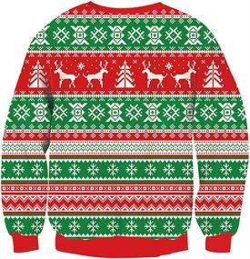 img 3 attached to BFUSTYLE Christmas Sweater Pullover Sweatshirt for Boys' Clothing in Sweaters