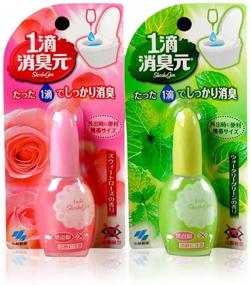 img 2 attached to 🚽 Kobayashi Shoshugen Room & Toilet Freshener with Nioi-moto 20mL: Watery Green Scent