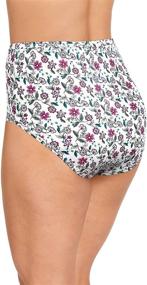 img 2 attached to 👙 Jockey Plus Size Elance Brief 3-Pack for Women