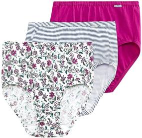 img 1 attached to 👙 Jockey Plus Size Elance Brief 3-Pack for Women