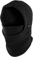 🎿 warm, windproof fleece ski face mask - super z outlet balaclavas hood logo