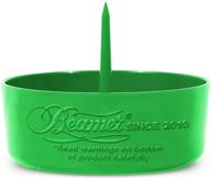 🚀 beamer depiper green ashtray: quick & mess-free pipe and bowl cleaning with built-in poker spike tool logo