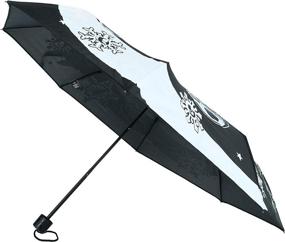 img 3 attached to Skellington Snowflake Color Changing Umbrella Standard