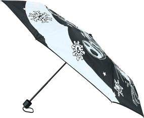 img 4 attached to Skellington Snowflake Color Changing Umbrella Standard