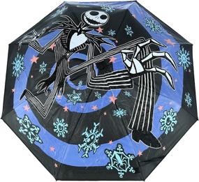img 1 attached to Skellington Snowflake Color Changing Umbrella Standard