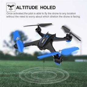 img 2 attached to 🚁 REMOKING RC Drone with 720P FPV Wi-Fi HD Camera Live Video, Headless Mode, 360° Flip - 4 Channels Altitude Hold, Indoor & Outdoor Sport Game Gifts for Kids and Adults