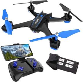img 4 attached to 🚁 REMOKING RC Drone with 720P FPV Wi-Fi HD Camera Live Video, Headless Mode, 360° Flip - 4 Channels Altitude Hold, Indoor & Outdoor Sport Game Gifts for Kids and Adults
