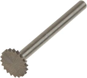 img 1 attached to 🔧 Dremel 199 Rotary Tool Carving Bit - Ideal for Wood, Plastic, and Soft Metals - Silver