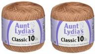 aunt lydias crochet thread copper logo