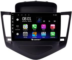 img 4 attached to 🚗 Android 10 мультимедийный автомобильный навигационный стерео плеер GPS радио 2.5D IPS сенсорный экран для Chevrolet Cruze 2009-2013