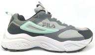 fila recollector grey black blue logo