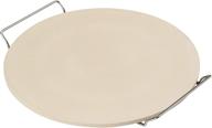 enhance pizza baking with good cook 14.75 inch pizza stone & rack logo