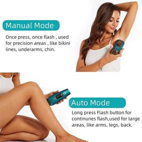 img 1 attached to 💥 At-Home IPL Hair Removal for Women and Men: 2 Flash Modes, 5 Energy Levels, 999,999 Flashes – Safe Permanent Laser Hair Removal Device for Armpits, Face, Arms, Bikini Line, Back, and Legs