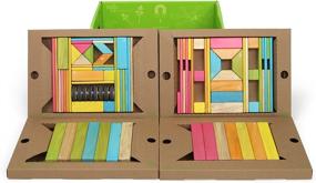 img 3 attached to 🧩 Tegu Classroom Magnetic Wooden Puzzle Set